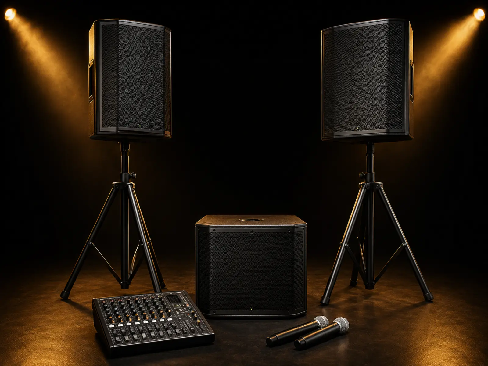 Equipo de sonido profesional